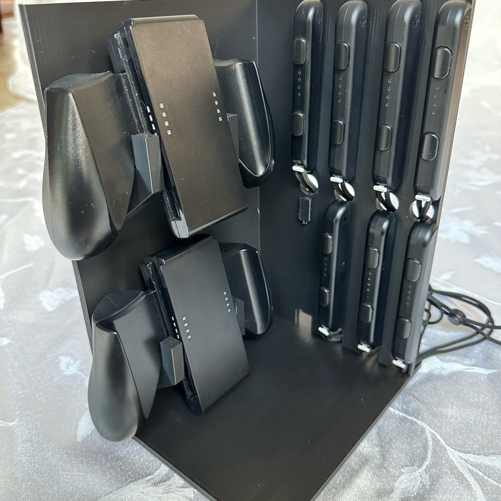 Black Nintendo Switch Grip and Joy-Con Holder